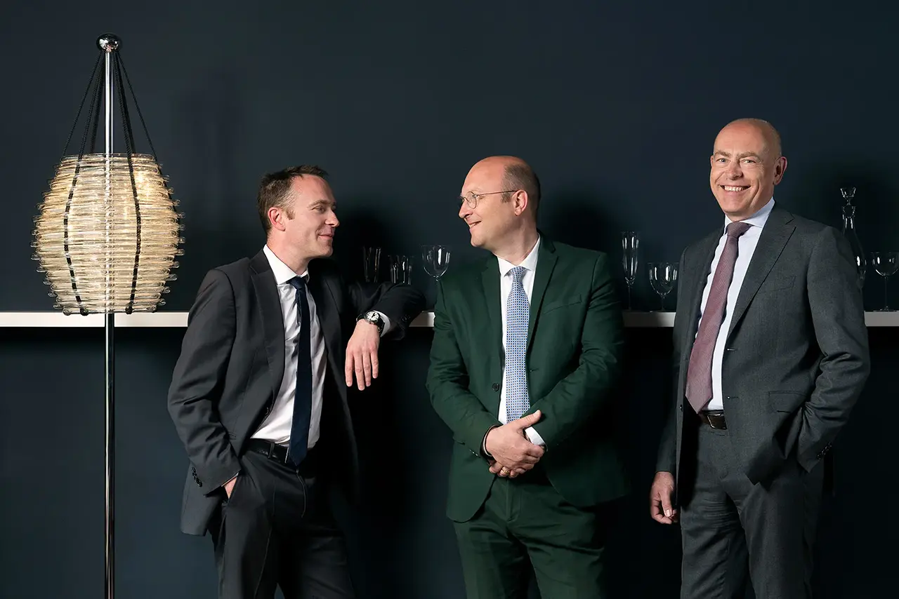 Portrait of current company owners