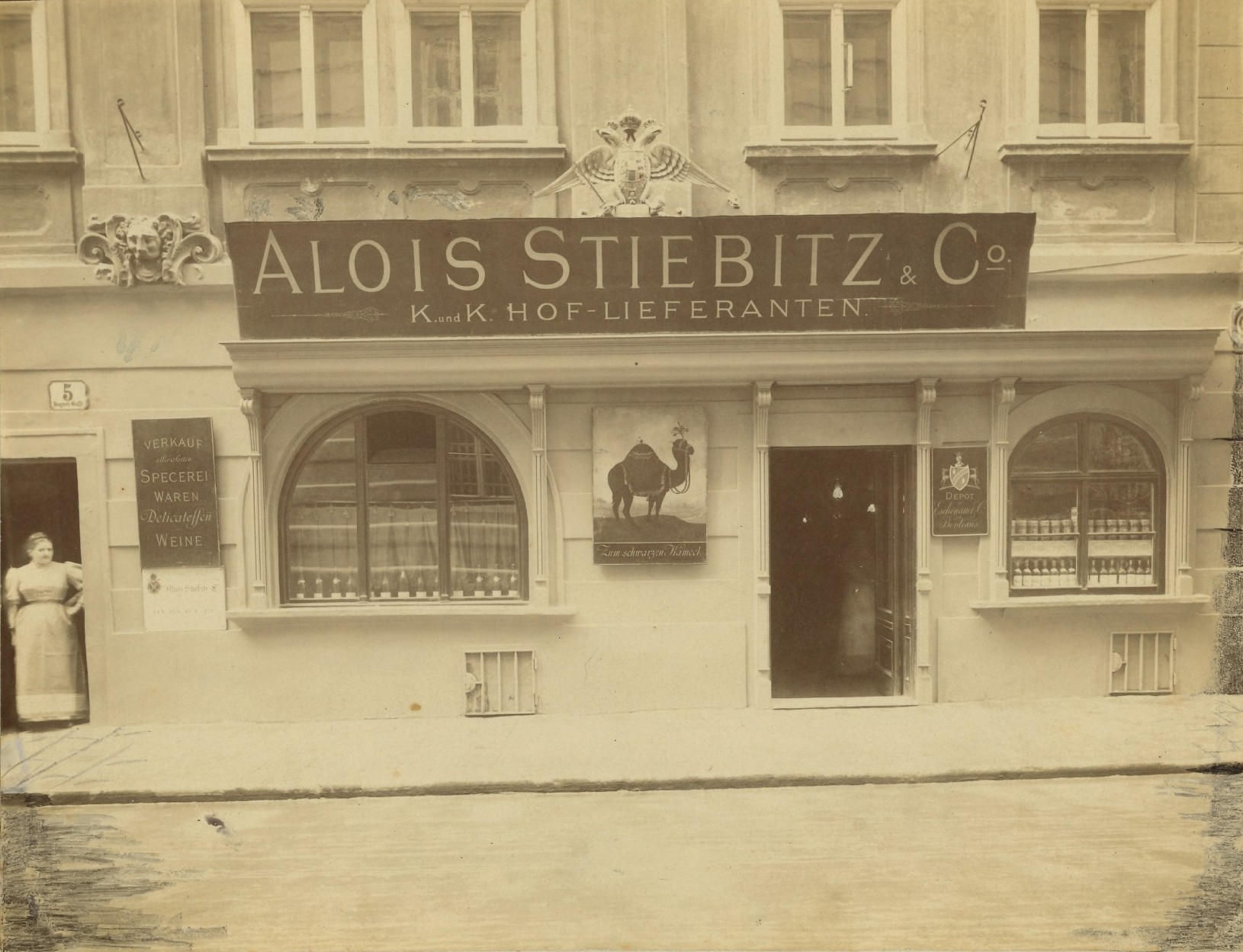 Historic Image of the Shop Front