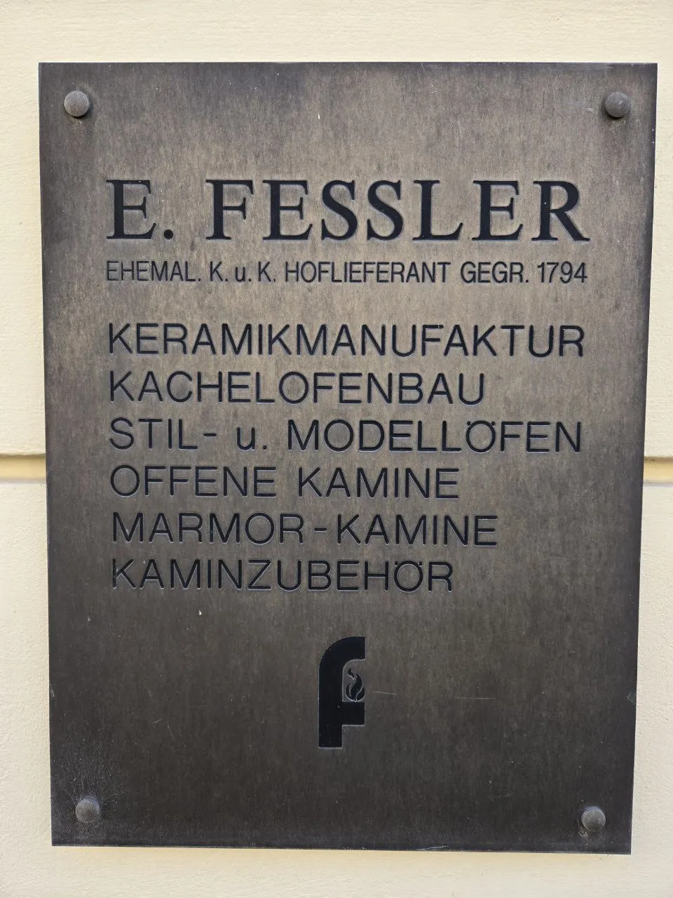 Image Credit: Image Credit: Bespoke Vienna Company Sign
