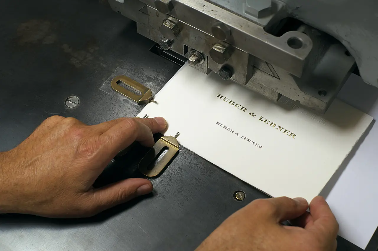 Image Credit: Image Credit: Company Huber & Lerner Bespoke Stationery and Printing