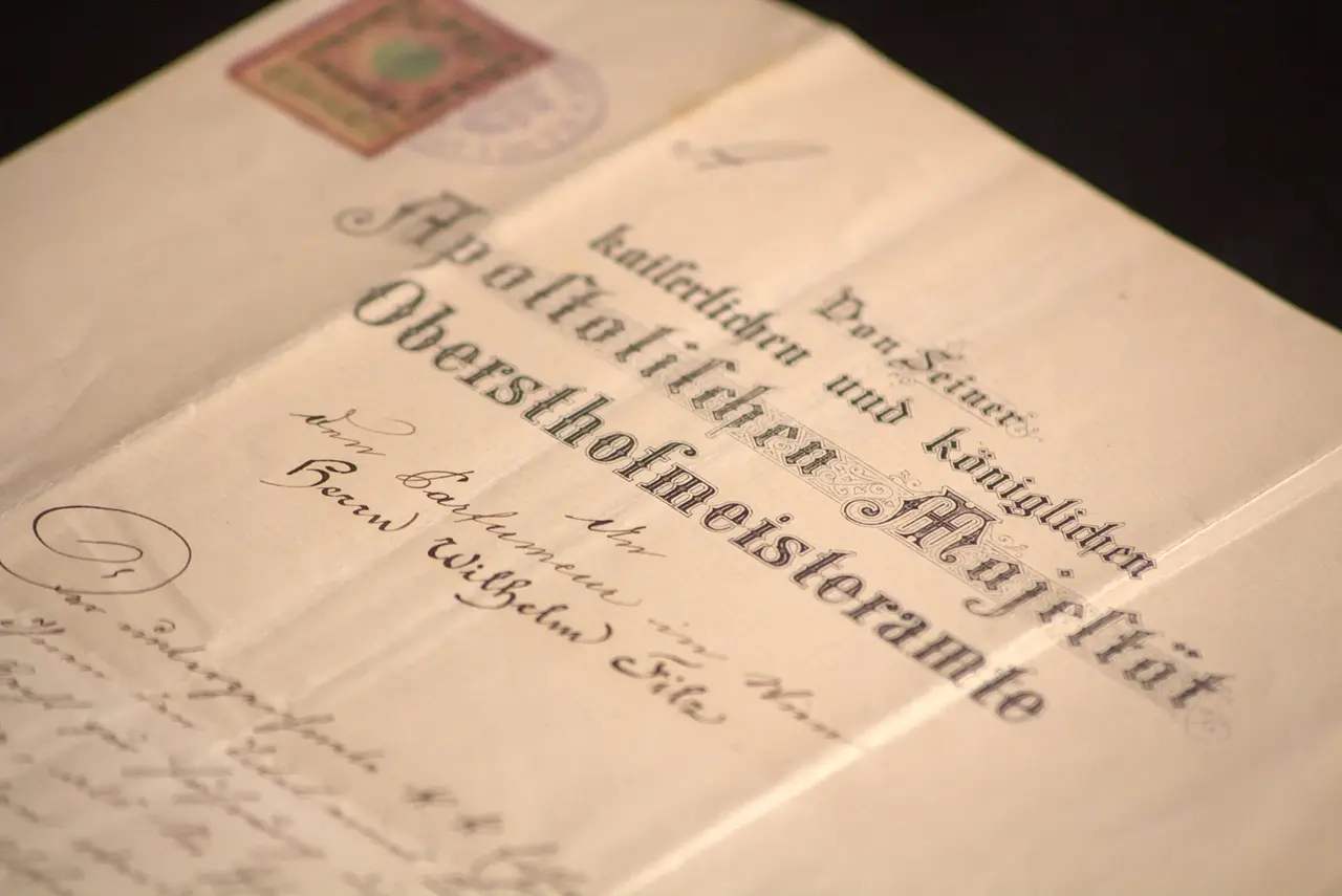 Image Credit: Image Credit: Company J.B. Filz Image of a historic document