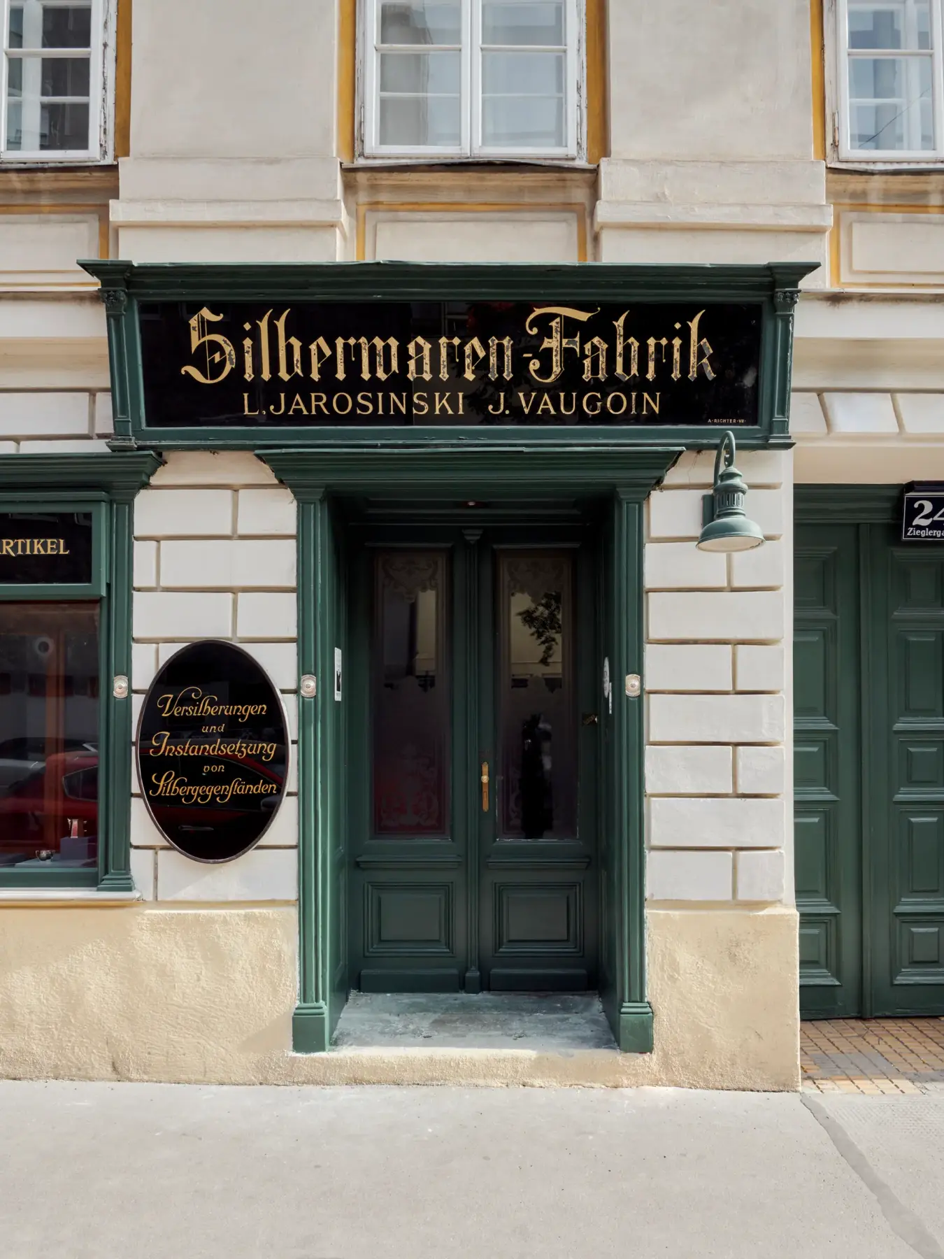 Image Credit: Image Credit: Company Jarosinski & Vaugoin Home of Jarosinksi & Vaugoin, Zieglergasse, 7th district